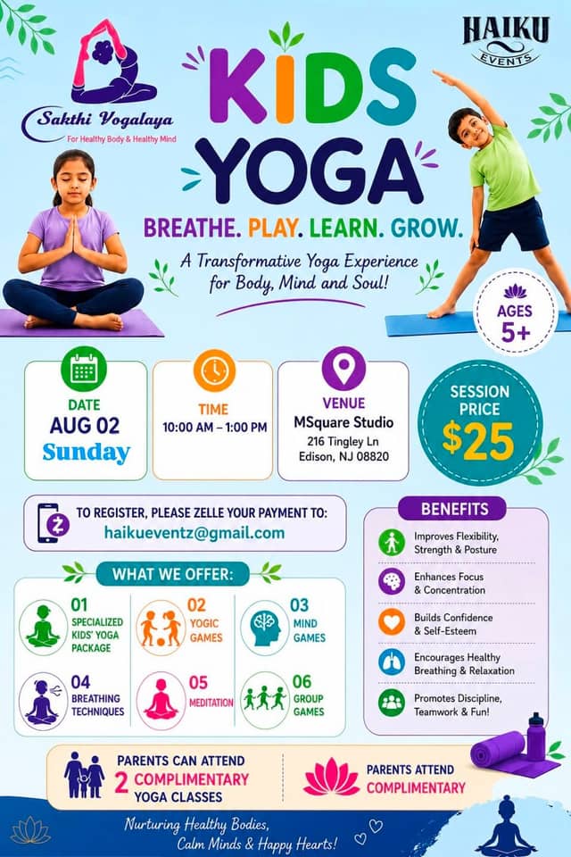 Summer Yoga Experience for kids